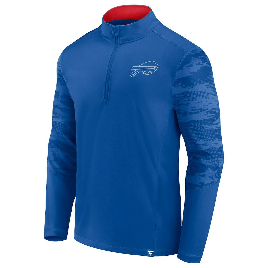 Buffalo Bills Ringer Quarter-Zip Jacket | NFL Near me