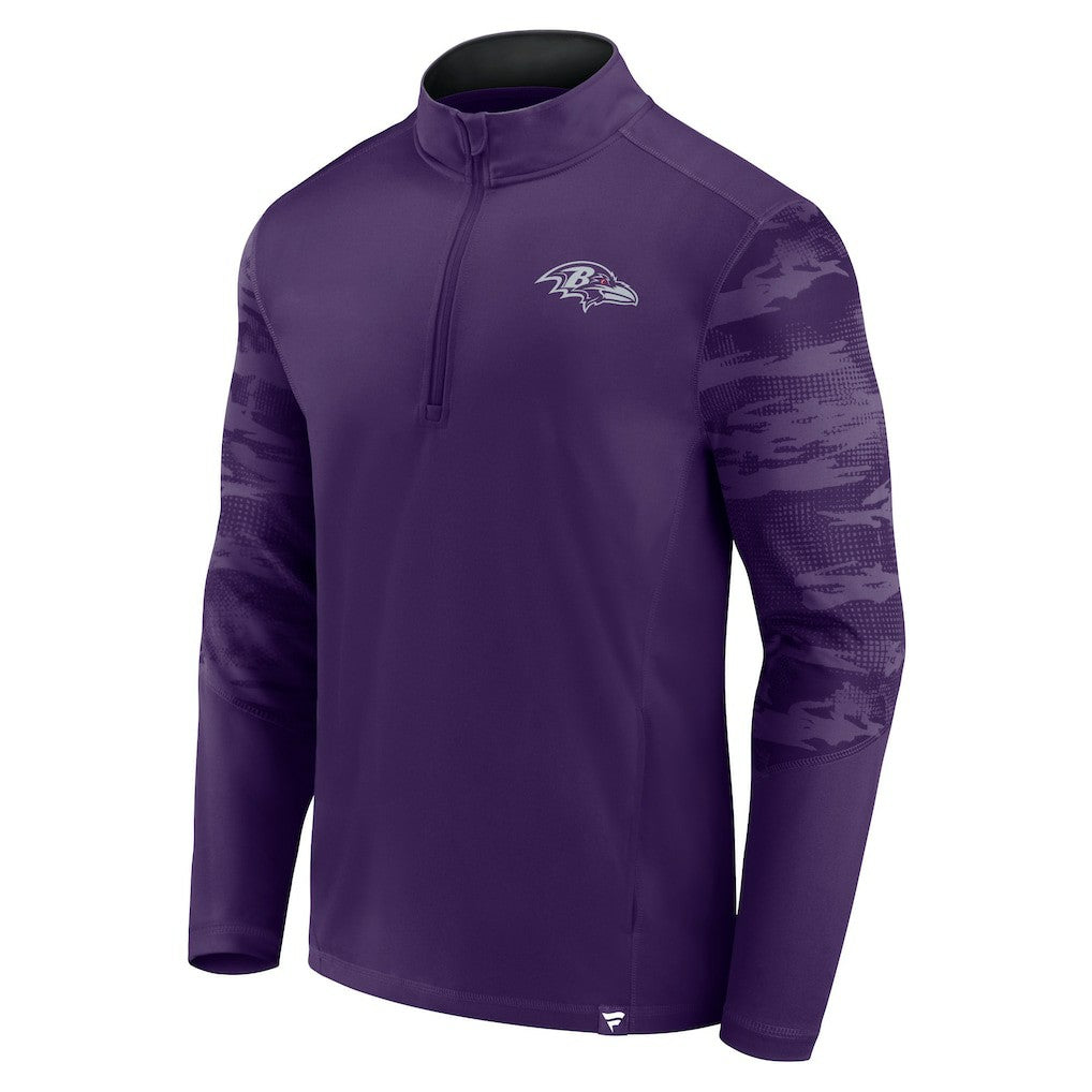 Baltimore Ravens Ringer Quarter-Zip Jacket | NFL US