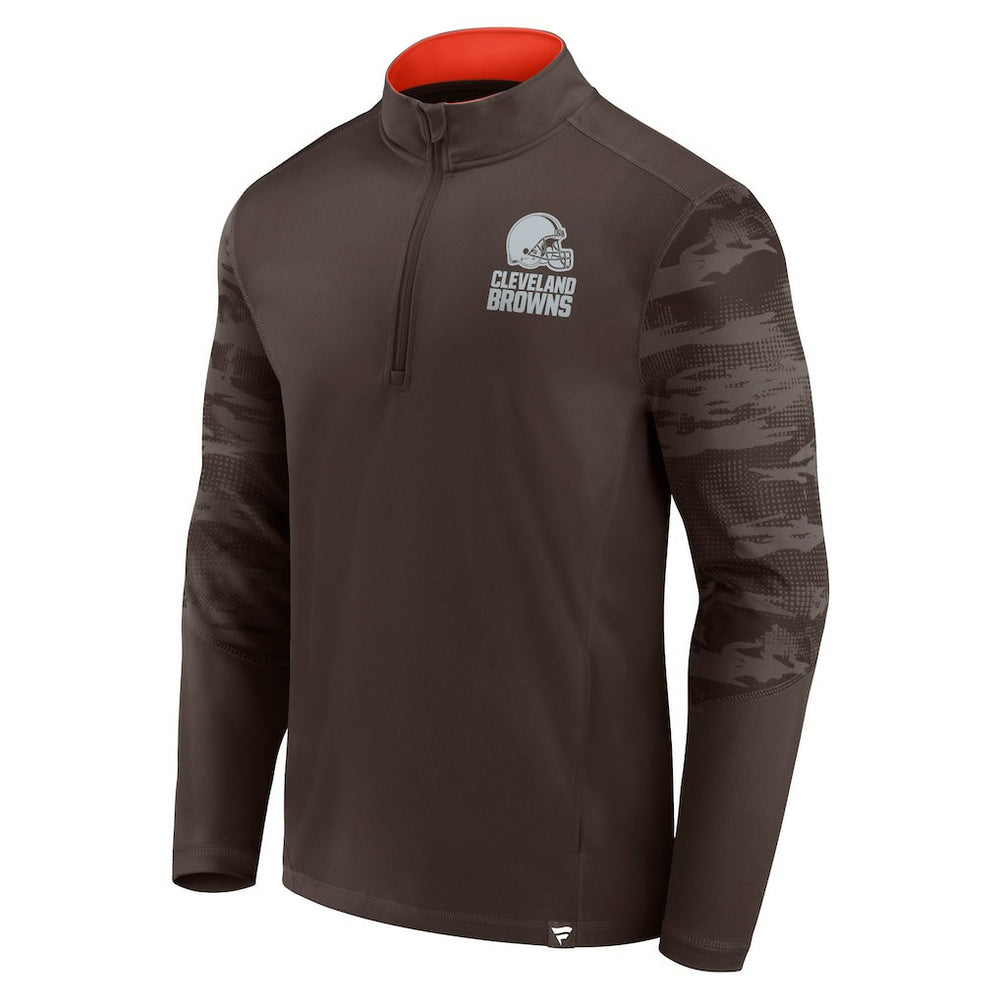 Cleveland Browns Ringer Quarter-Zip Jacket | NFL New