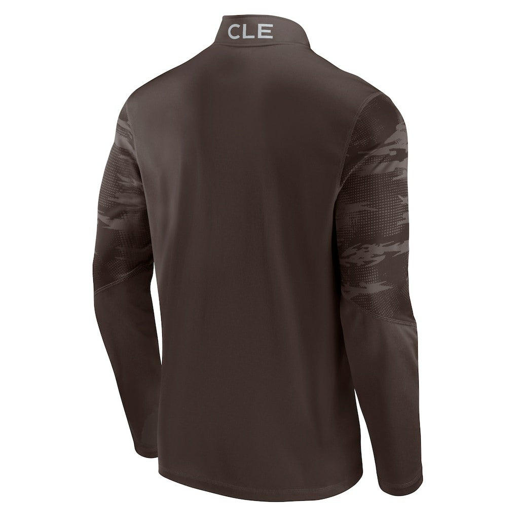 Cleveland Browns Ringer Quarter-Zip Jacket | NFL New