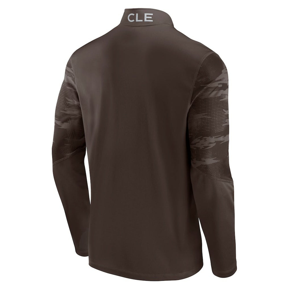 Cleveland Browns Ringer Quarter-Zip Jacket | NFL New