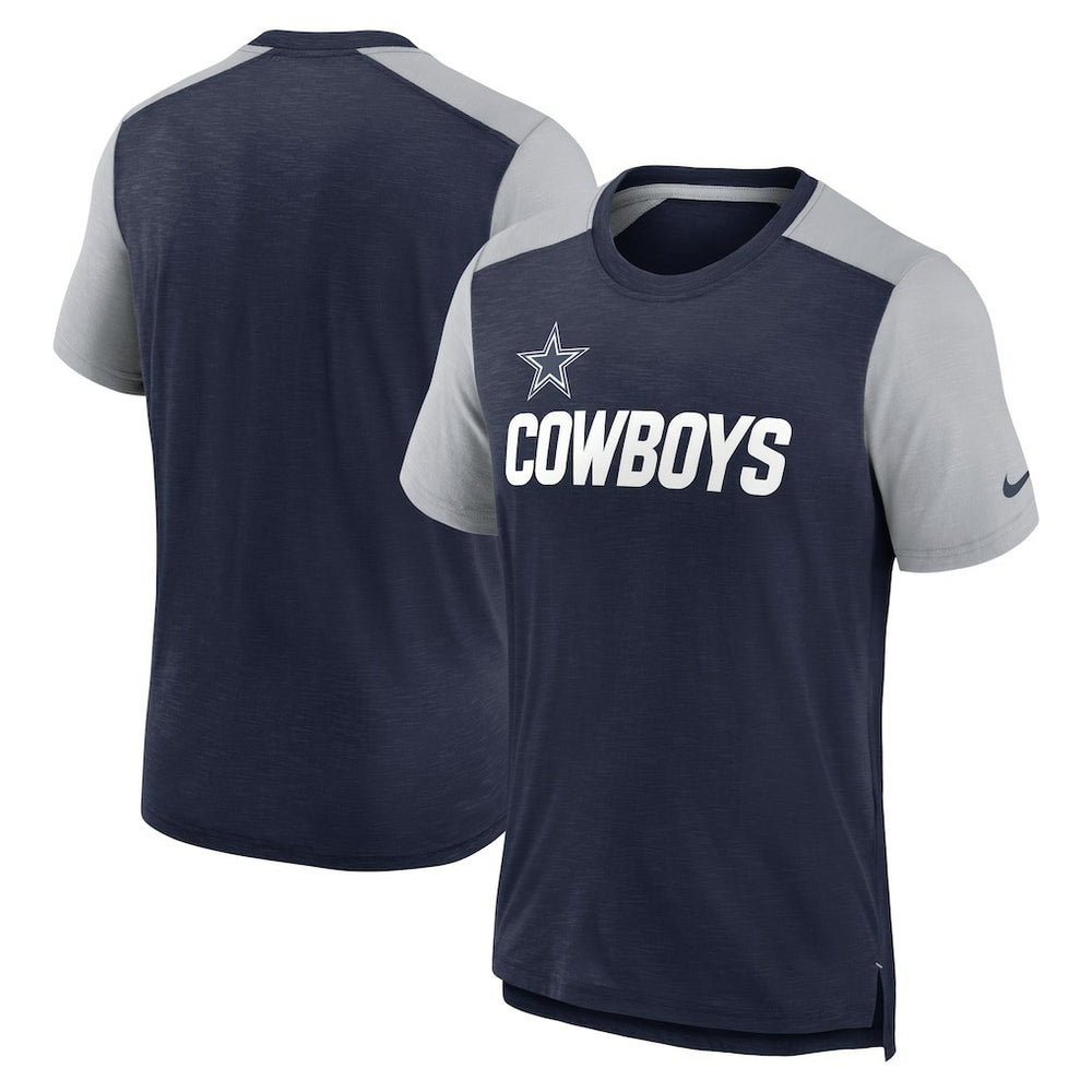 Dallas Cowboys Color Block Team Name T-Shirt | NFL Discount