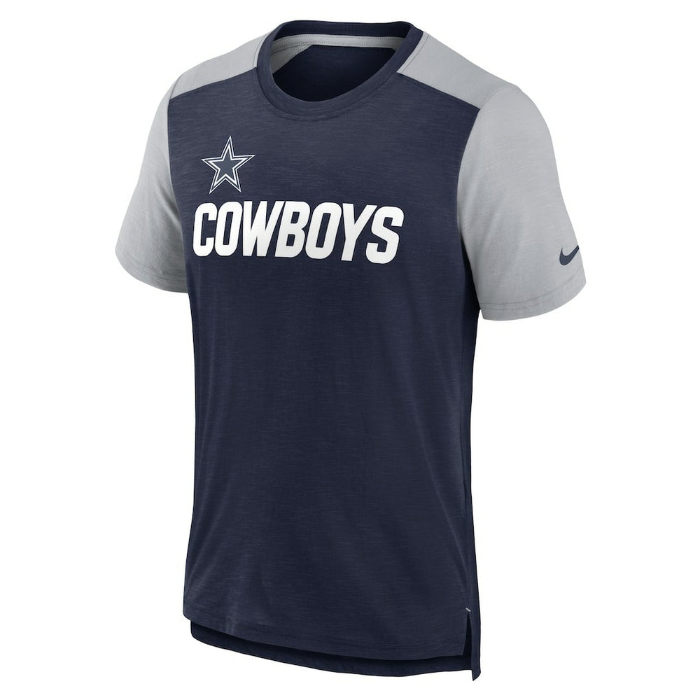 Dallas Cowboys Color Block Team Name T-Shirt | NFL Discount