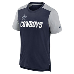 Dallas Cowboys Color Block Team Name T-Shirt | NFL Discount