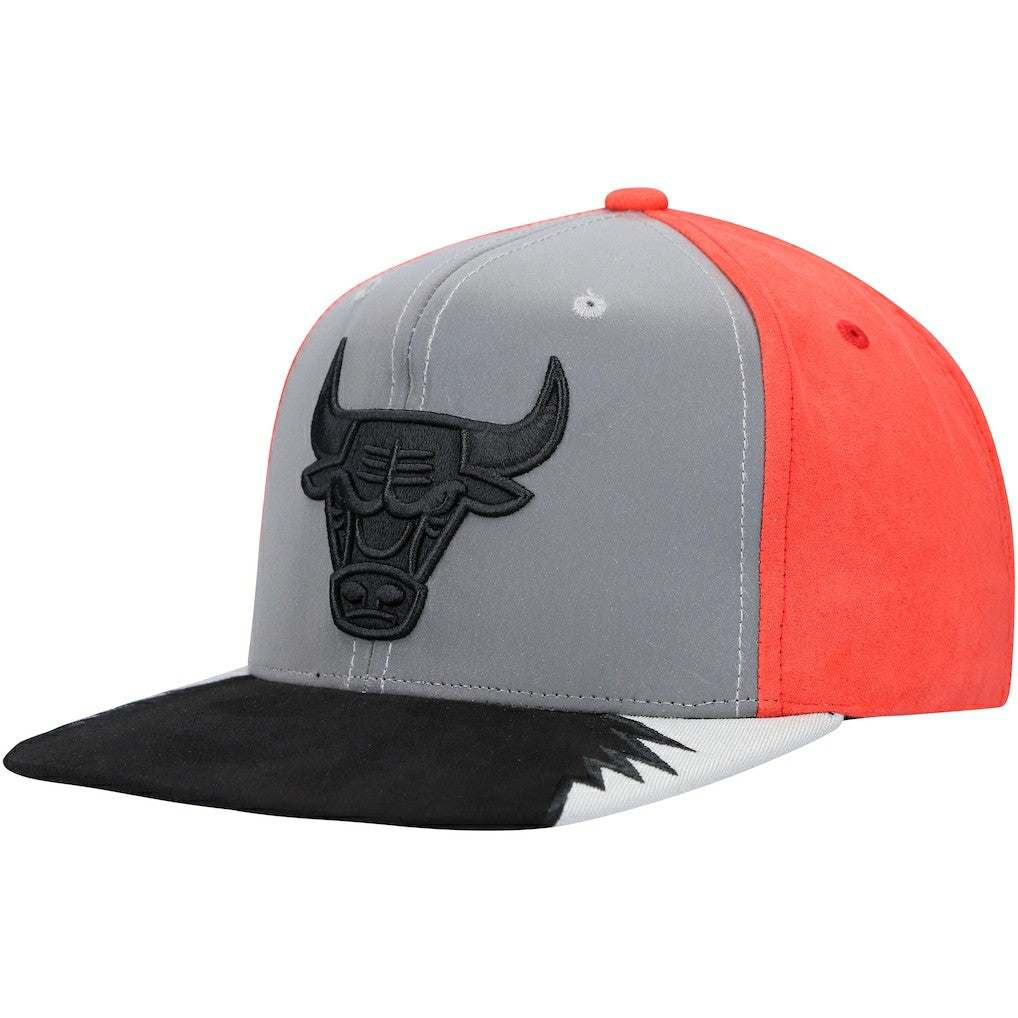 Gray/Red Chicago Bulls Day 5 Snapback Hat | NBA
