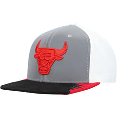 Gray/White Chicago Bulls Day 5 Snapback Hat | NBA