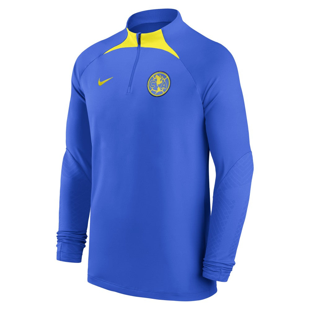 Club America 2022/23 Strike Drill Performance Raglan Quarter-Zip Long Sleeve Top