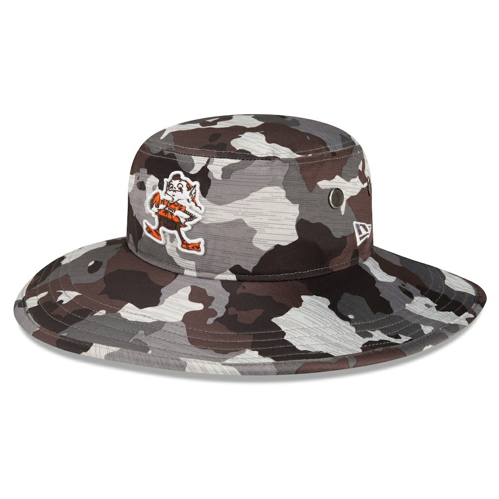 Cleveland Browns 2022 NFL Training Camp Historic Logo Panama Bucket Hat | NFL Outlet