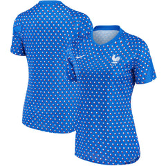 France Women's National Team Women's 2022/23 Away Pre-Match Performance Top