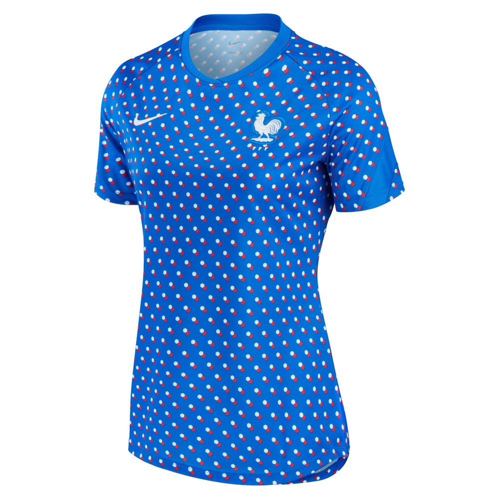 France Women's National Team Women's 2022/23 Away Pre-Match Performance Top