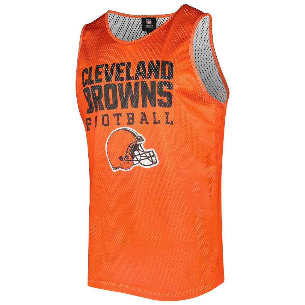 Cleveland Browns FOCO Colorblock Mesh V-Neck & Shorts Set | NFL US