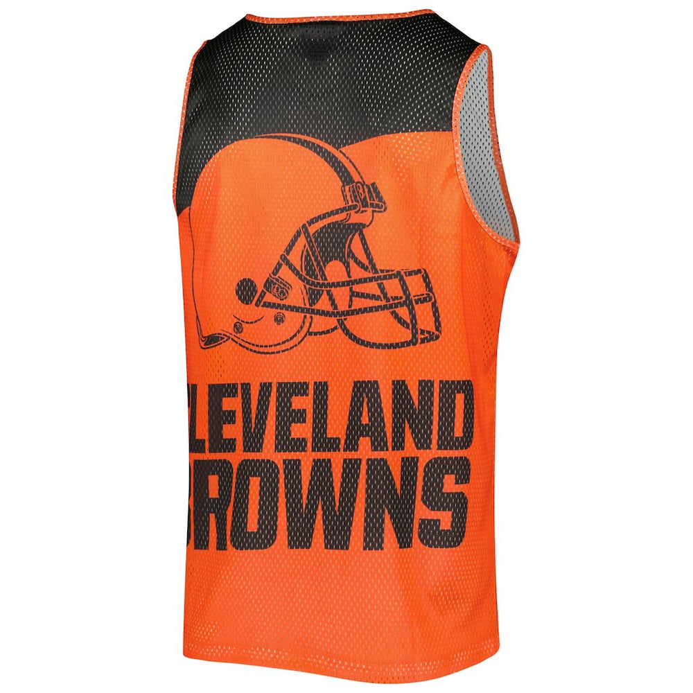 Cleveland Browns FOCO Colorblock Mesh V-Neck & Shorts Set | NFL US