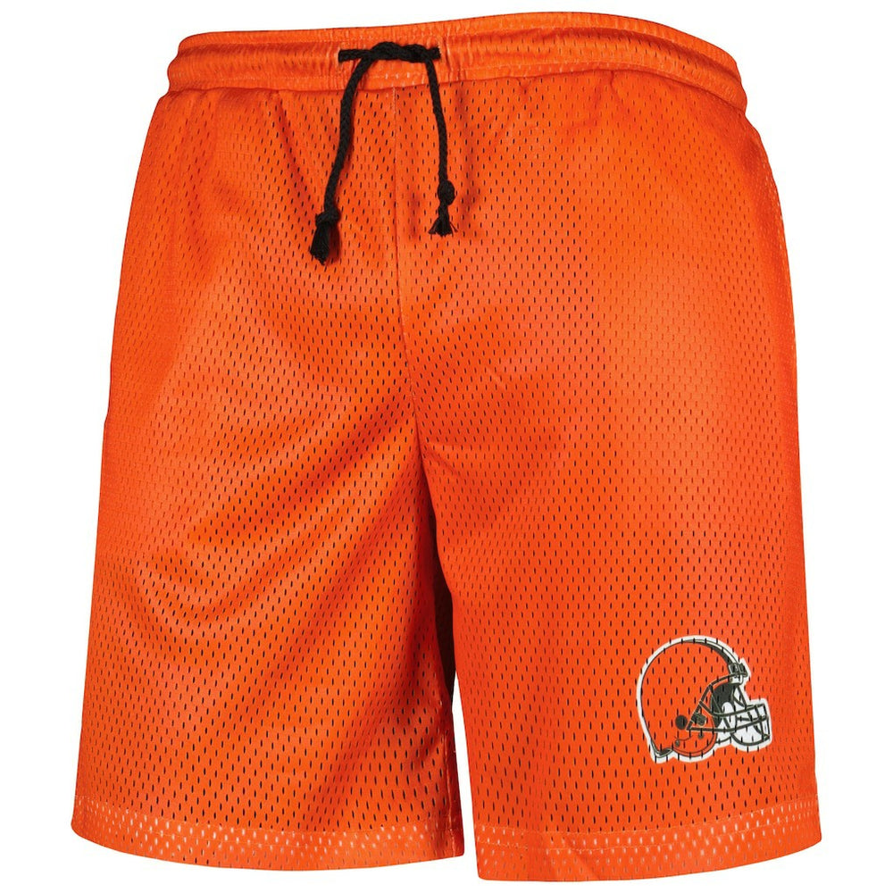 Cleveland Browns FOCO Colorblock Mesh V-Neck & Shorts Set | NFL US