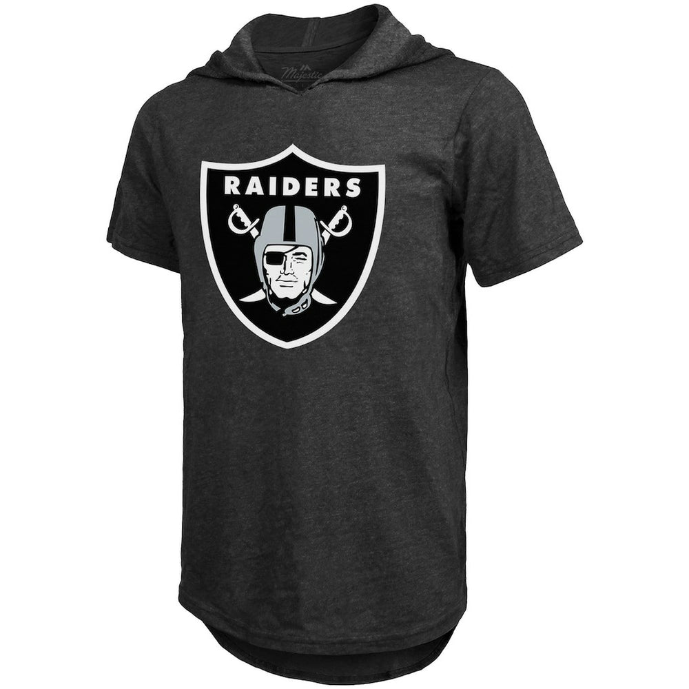 Las Vegas Raiders Darren Waller  Majestic Threads Player Name & Number Tri-Blend Hoodie T-Shirt | NFL Hot