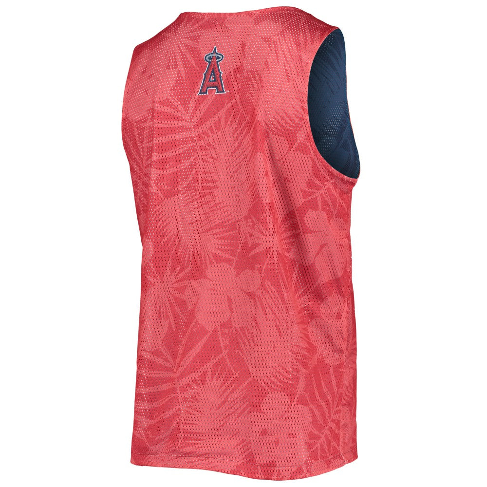 Los Angeles Angels FOCO Floral Reversible Mesh Tank Top - MLB Tanks