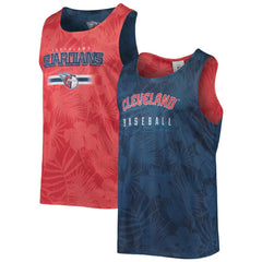 Cleveland Guardians FOCO Floral Reversible Mesh Tank Top - MLB Tanks