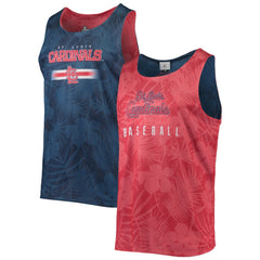 St. Louis Cardinals FOCO Floral Reversible Mesh Tank Top - MLB Tanks