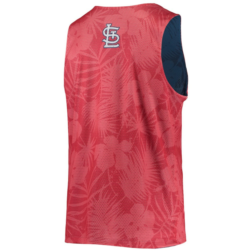 St. Louis Cardinals FOCO Floral Reversible Mesh Tank Top - MLB Tanks