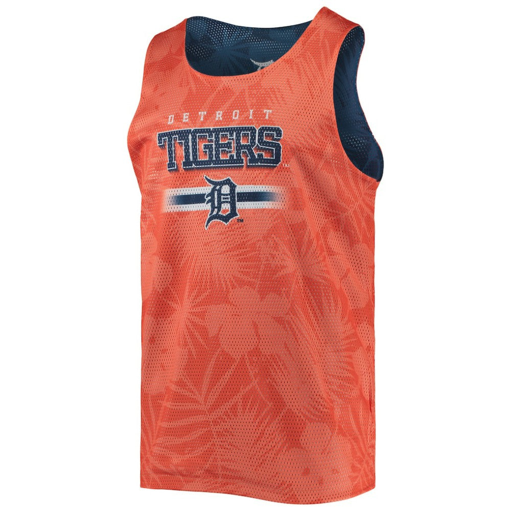 Detroit Tigers FOCO Floral Reversible Mesh Tank Top - MLB Tanks
