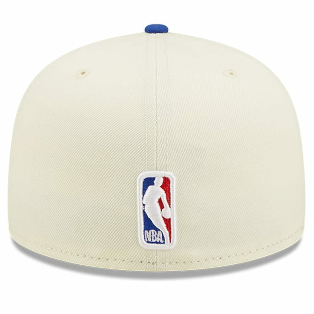 Cream/Royal Philadelphia 76ers 2022 NBA Draft 59FIFTY Fitted Hat | NBA