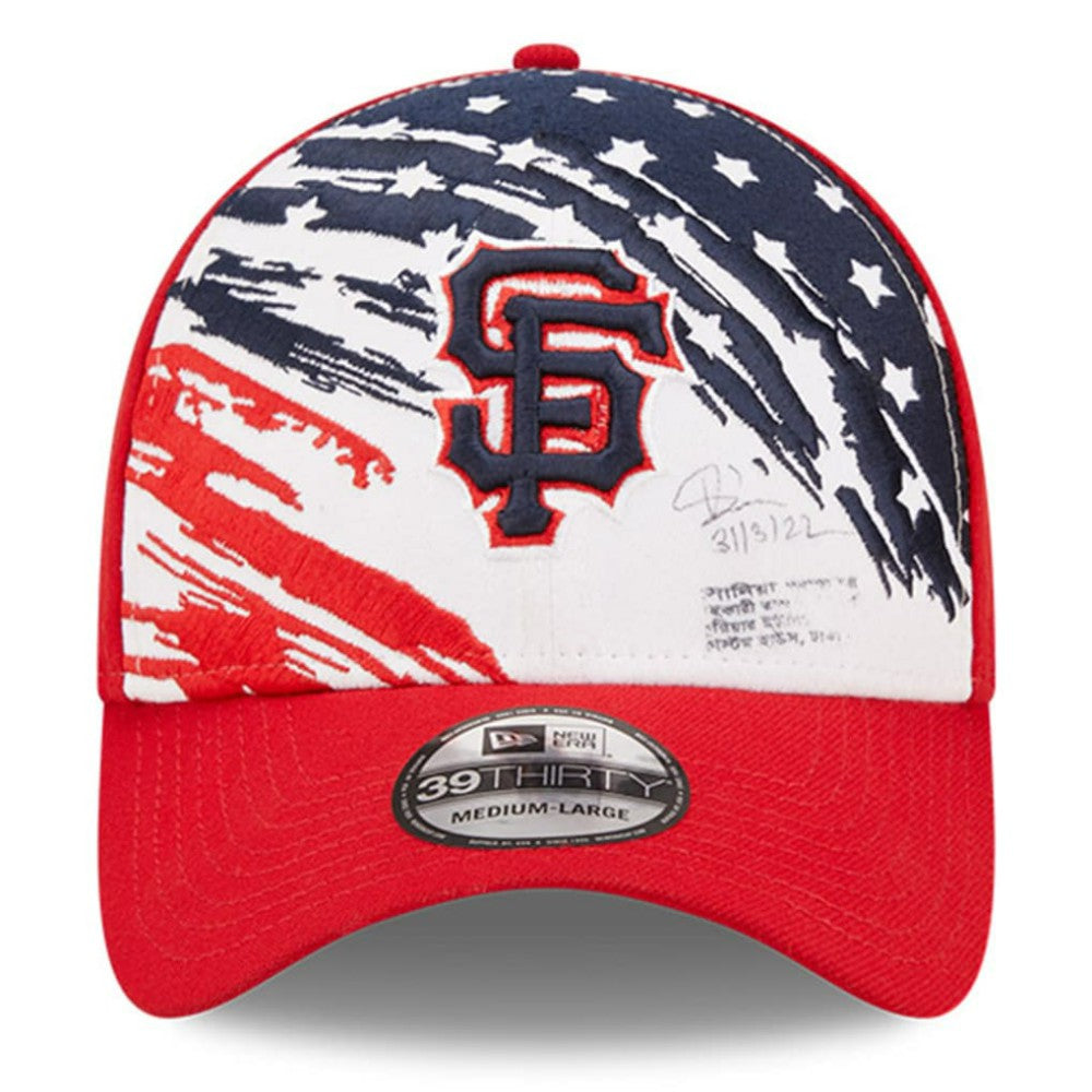 San Francisco Giants New Era 2022 4th of July 39THIRTY Flex Hat - MLB Hats