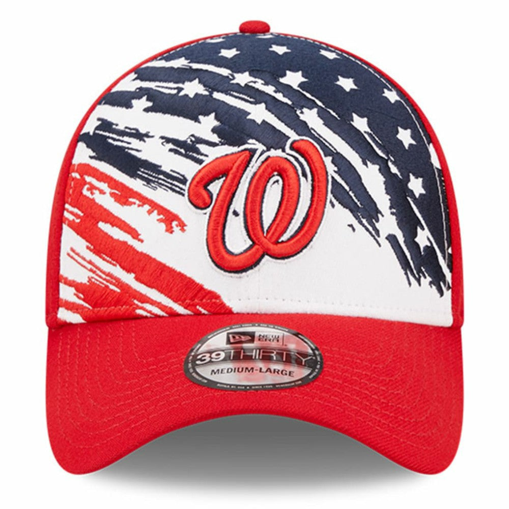 Washington Nationals New Era 2022 4th of July 39THIRTY Flex Hat - MLB Hats