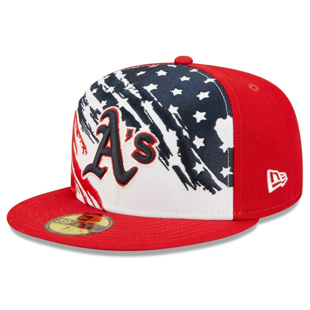 Athletics New Era 2022 4th of July On-Field 59FIFTY Fitted Hat - MLB Hats