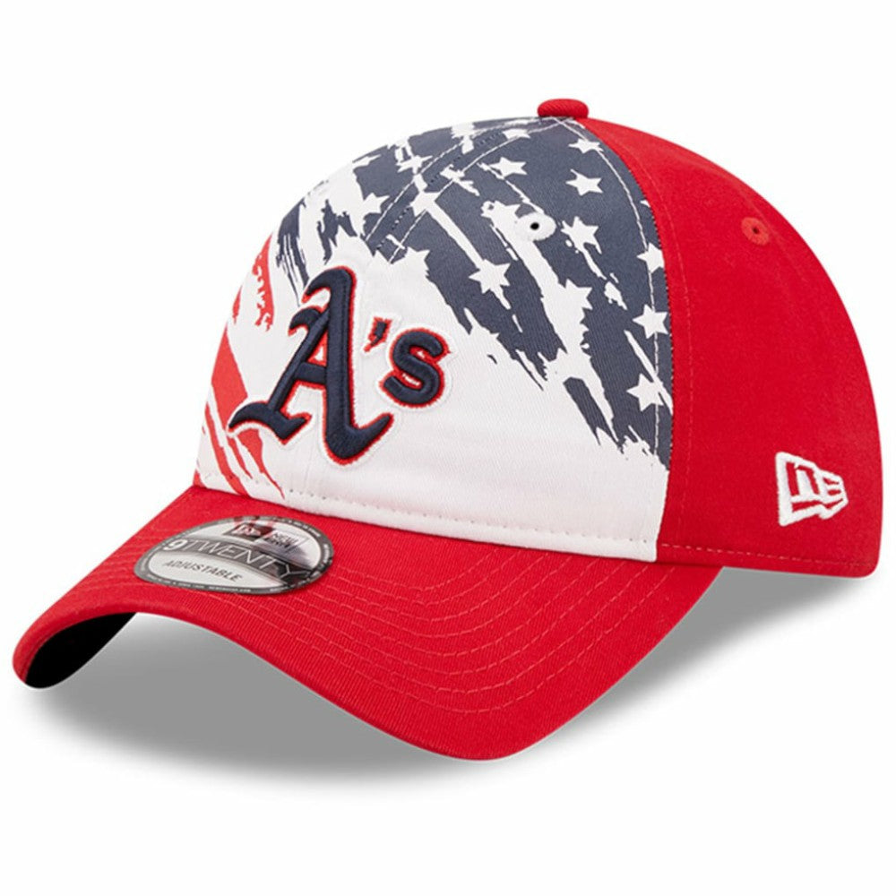 Athletics New Era 2022 4th of July 9TWENTY Adjustable Hat - MLB Hats