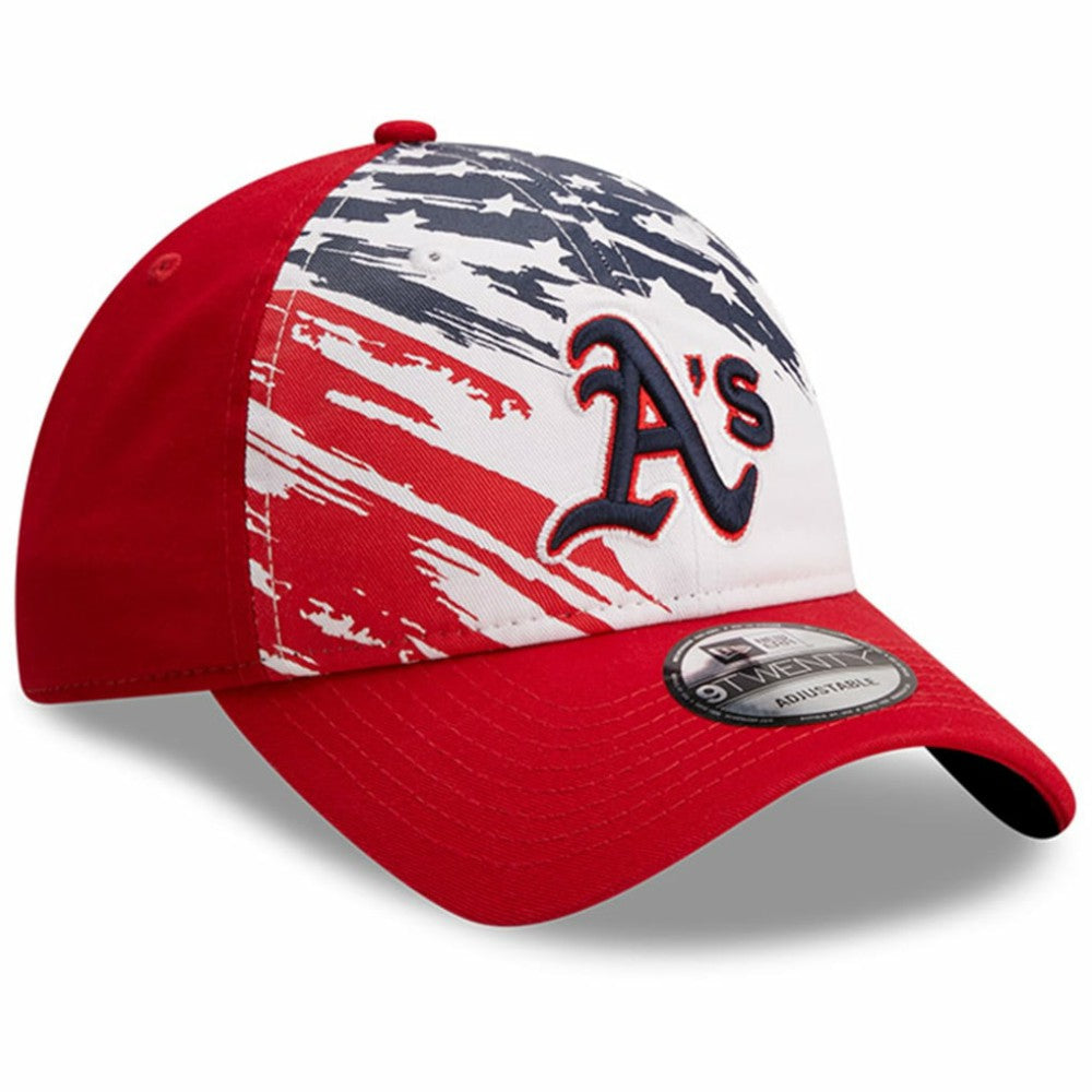 Athletics New Era 2022 4th of July 9TWENTY Adjustable Hat - MLB Hats