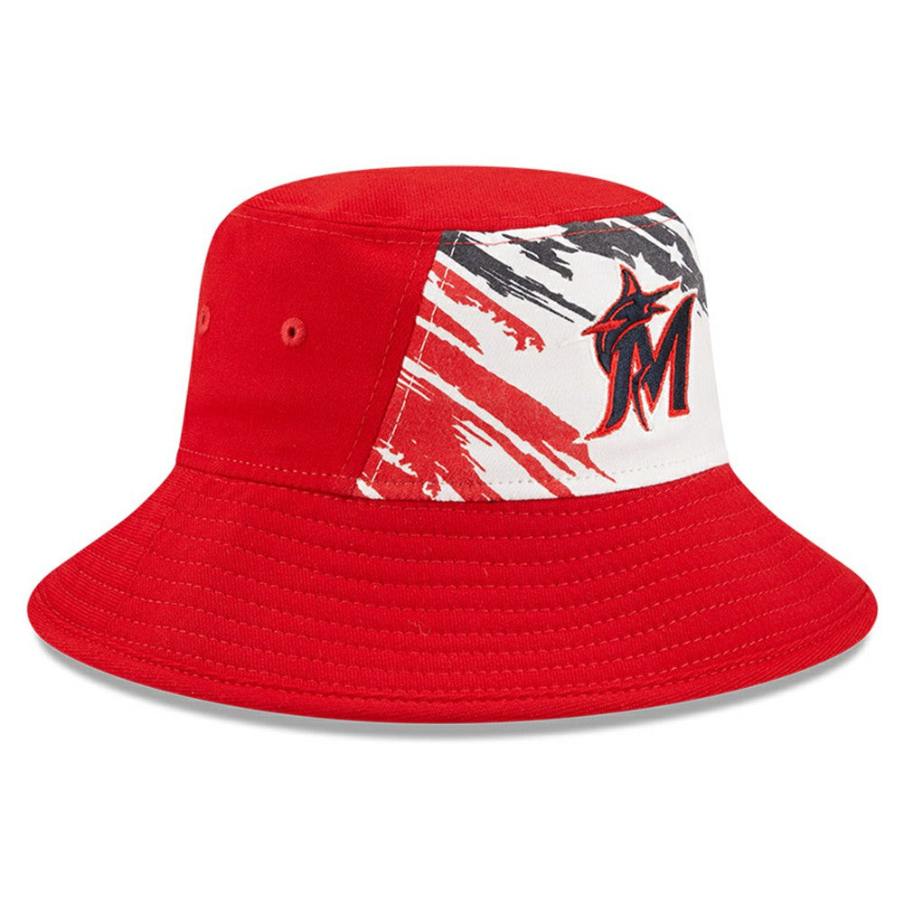 Miami Marlins New Era 2022 4th of July Bucket Hat - MLB Hats