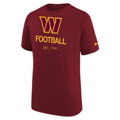 Washington Commanders Youth Sideline Legend Performance T-Shirt | NFL Near me