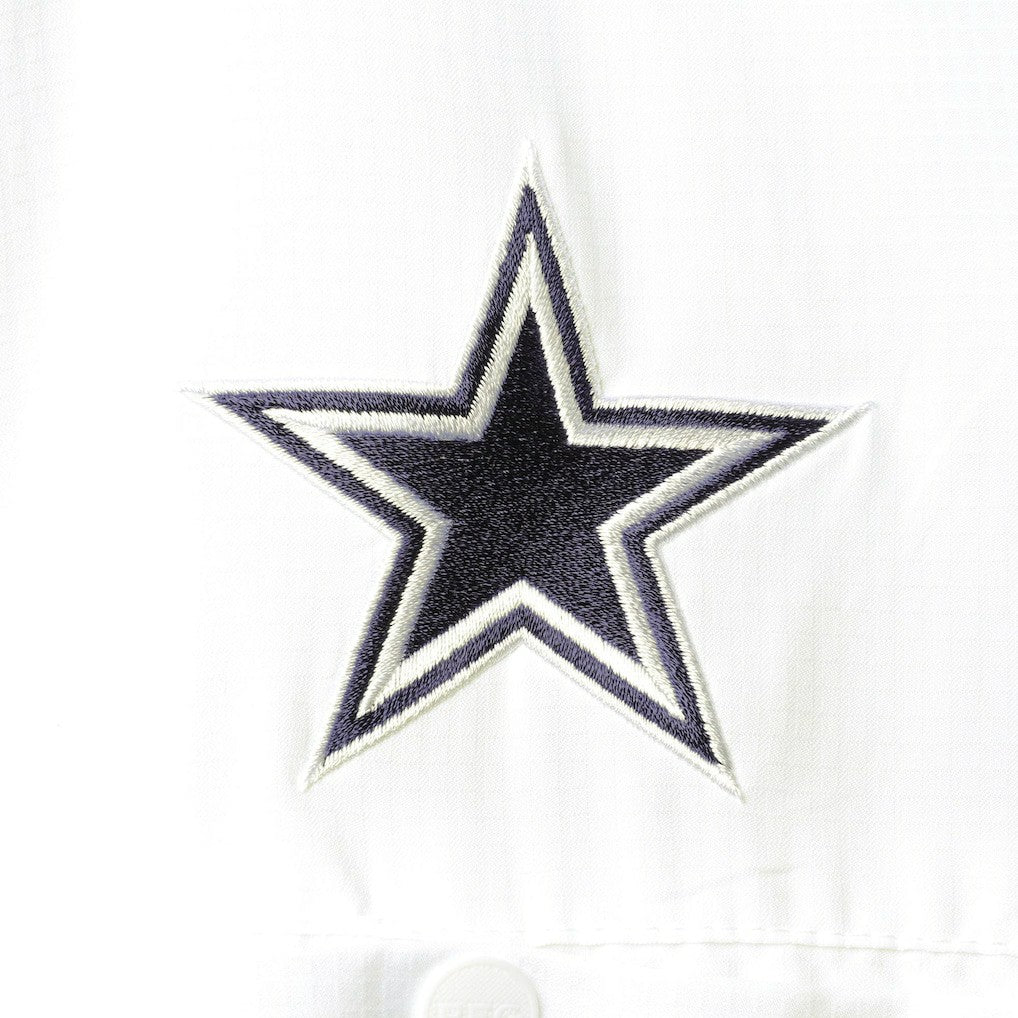 Dallas Cowboys Tamiami Omni-Shade Button-Down Short Sleeve Shirt | NFL Outlet