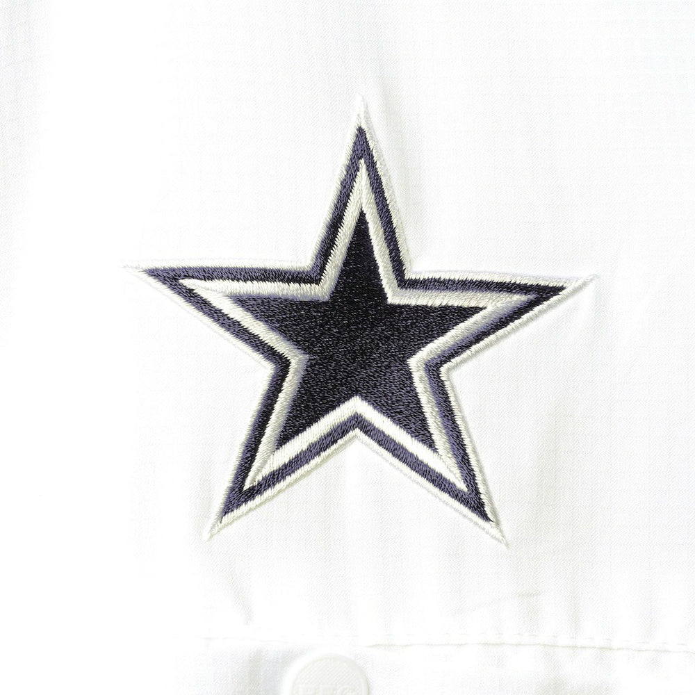 Dallas Cowboys Tamiami Omni-Shade Button-Down Short Sleeve Shirt | NFL Outlet