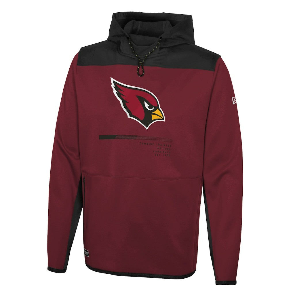 Arizona Cardinals Combine Authentic Hard Hitter Pullover Hoodie | NFL Hot