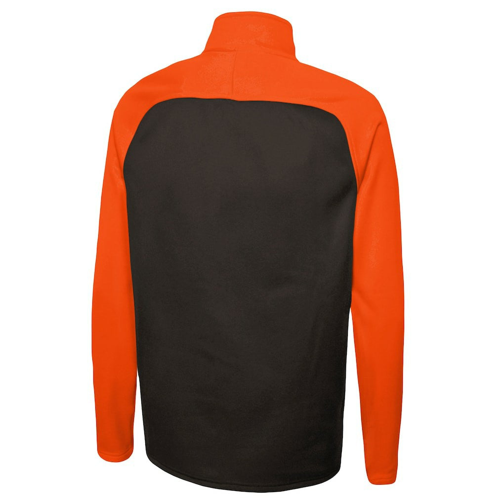 Cleveland Browns Combine Authentic O-Line Raglan Half-Zip Jacket | NFL Near me