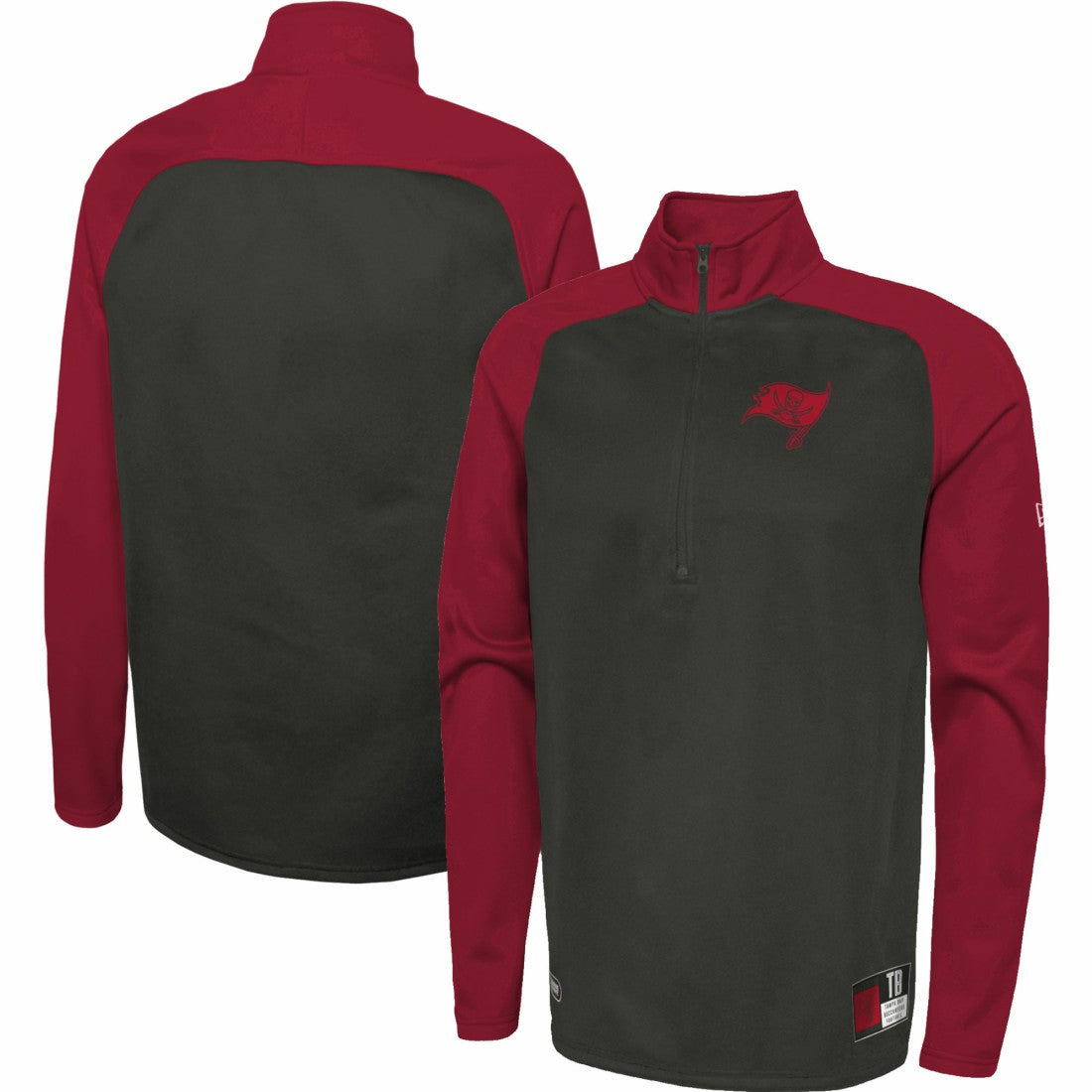 Tampa Bay Buccaneers Combine Authentic O-Line Raglan Half-Zip Jacket | NFL Near me