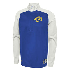 Los Angeles Rams Combine Authentic O-Line Raglan Half-Zip Jacket | NFL Hot