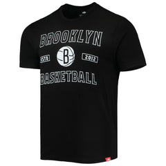 Black Brooklyn Nets Sportiqe Tri-Blend T-Shirt | NBA