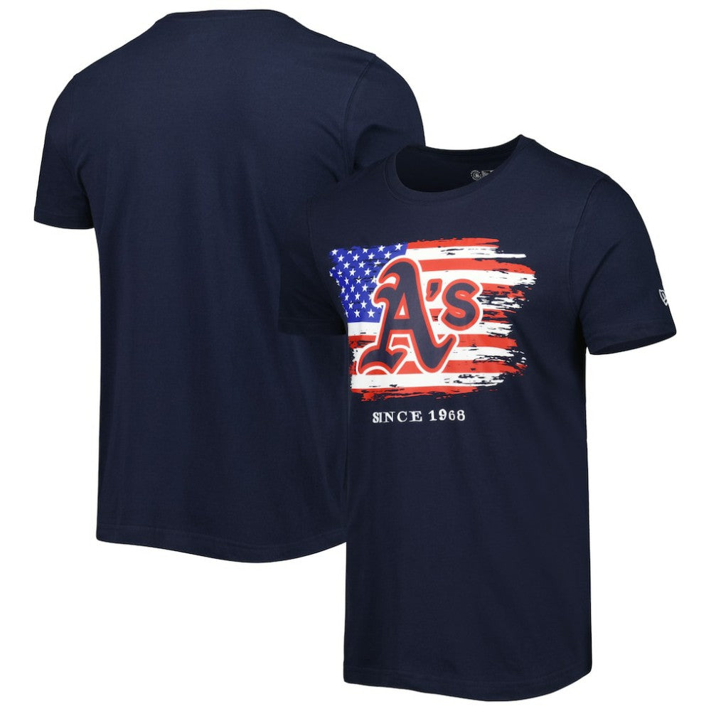 Athletics New Era 4th of July Jersey T-Shirt - MLB Jerseys