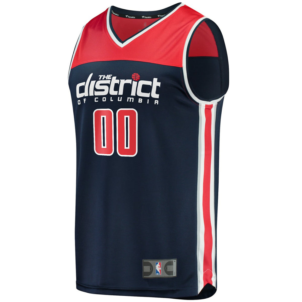 Statement Edition Washington Wizards Fast Break Replica Custom Jersey Navy | NBA