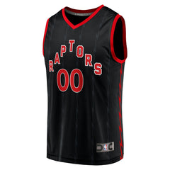 Statement Edition Toronto Raptors Fast Break Replica Custom Jersey Black | NBA