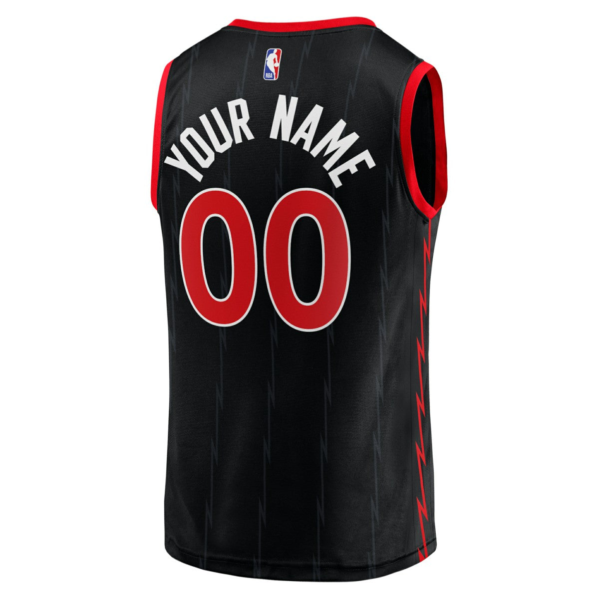 Statement Edition Toronto Raptors Fast Break Replica Custom Jersey Black | NBA