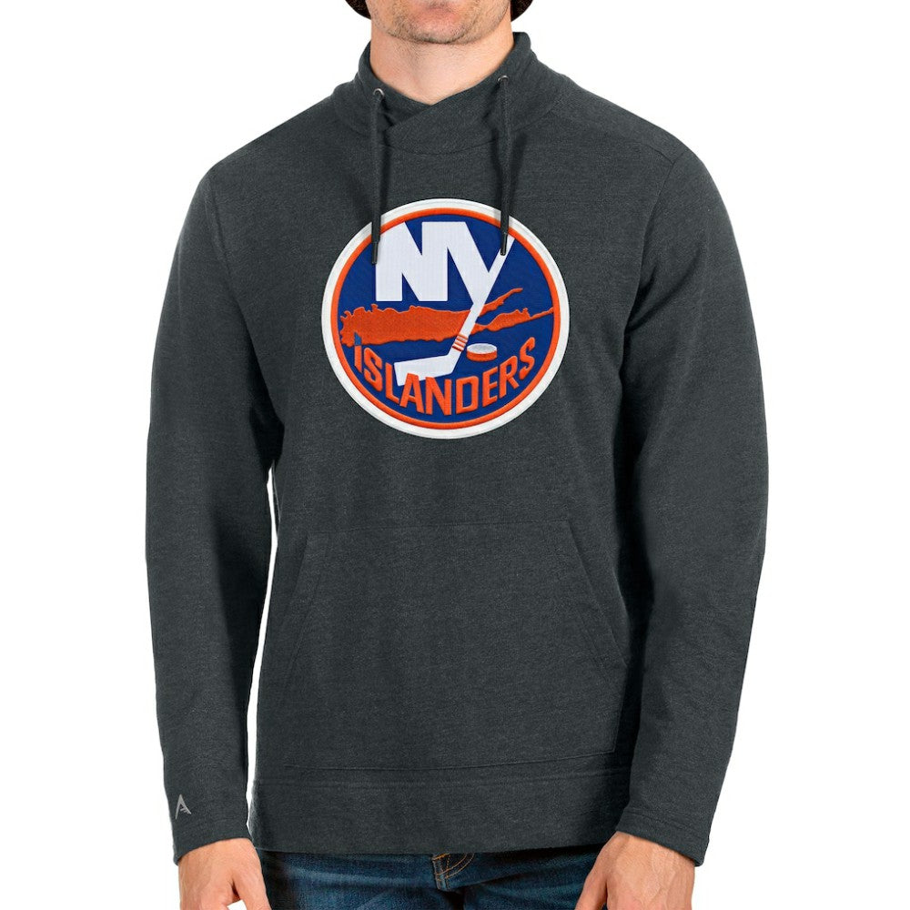 New York Islanders Antigua Reward Crossover Neckline Pullover Sweatshirt -  NHL Sweatshirts