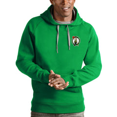 Kelly Green Boston Celtics Antigua Victory Pullover Hoodie | NBA