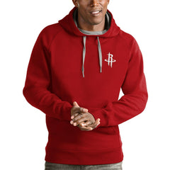 Red Houston Rockets Antigua Victory Pullover Hoodie sale | NBA