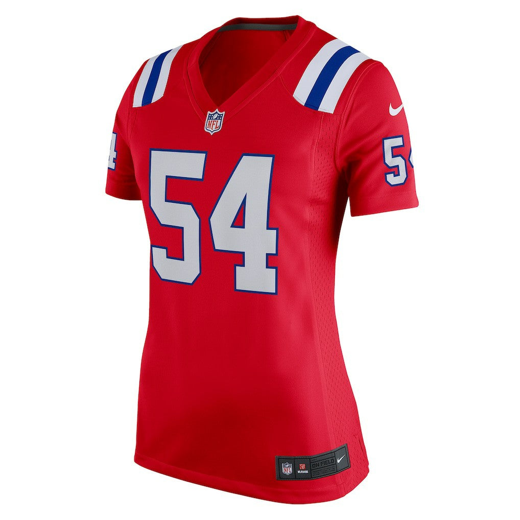 New England Patriots Tedy Bruschi  Women's Retired Game Jersey | NFL Discount