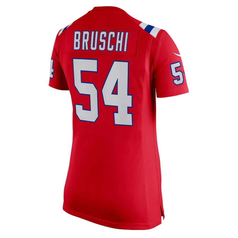 New England Patriots Tedy Bruschi  Women's Retired Game Jersey | NFL Discount