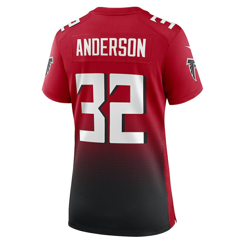 Atlanta Falcons Jamal Anderson  Women's Retired Game Jersey | NFL Sale