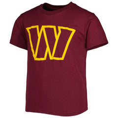 Washington Commanders Youth Team Logo T-Shirt | NFL Discount
