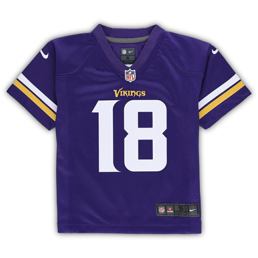 Minnesota Vikings Justin Jefferson  Preschool Game Jersey | NFL Outlet